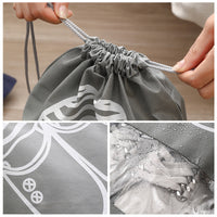 Travel Shoe Storage Bags Waterproof Drawstring Pouches for Organization