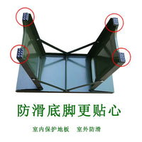 Portable Folding Stool for Outdoor and Indoor Use, Metal Frame, Kids and Adults, Fishing and Travel