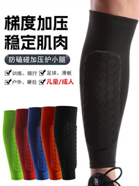 Shin Guard Compression Sleeves for Sports Protection - Football, Climbing, Mountain Biking