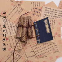 Miniature Calligraphy Paper Set for Dolls - Blythe, BJD, OB11