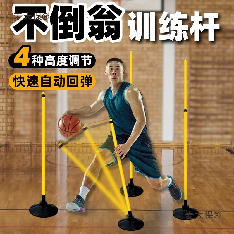 Agility Training Poles for Soccer, Basketball, and Fitness Drills, Exam Sports Training Markers