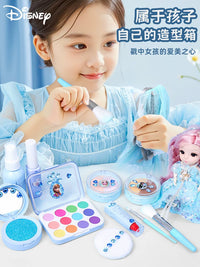 Elsa Princess Kids Makeup Toy Set Non-Toxic Play Cosmetic Kit for Girls