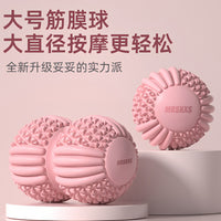 Plantar Fasciitis Massage Ball Set for Muscle Relaxation, Shoulder, Neck, Waist Deep Tissue Relief, Peanut Ball & Classic Fascia Ball for Fitness & Yoga
