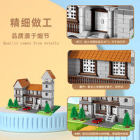 DIY Miniature Building Model Kit for Kids - Castle Construction Toy