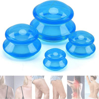 Silicone Cupping Set for Home Use - Transparent Negative Pressure Cupping Therapy Kit