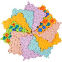 Acupressure Mat Silicone Foot Massager for Kids Sensory Training & Adults