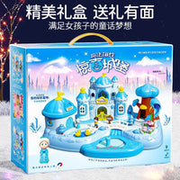 Dream Castle Kids Pretend Play House Model Simulation Toy Magnetic Girl Model Educational Birthday Gift