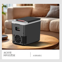 Portable Car Armrest Mini Fridge Cooler and Warmer for Home and Outdoor Use
