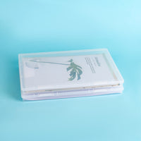 A4 PP Plastic Document Storage Box Transparent Multi-functional Organizer for Files and Receipts
