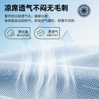 Cartoon Ice Silk Cooling Mat for Kids & Students, Single Bed Summer Air Conditioning Soft Mat