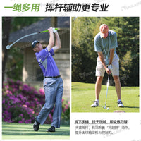 Golf Swing Training Rope for Beginners - Split-Type Rhythm Improvement Aid