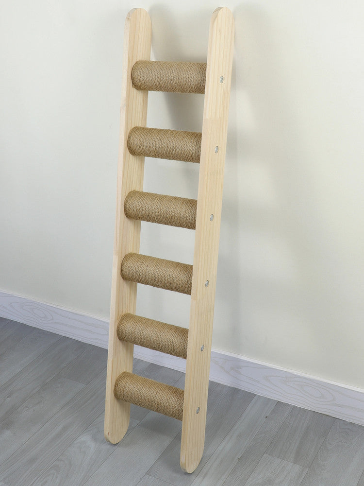 Multi-Tier Cat Climbing Ladder with Anti-Slip Pads for Pet Houses and Cages