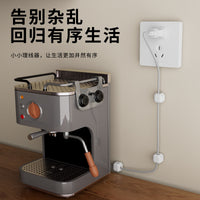 Luminous Magnetic Cable Organizer for Desk and Car, Data Cable Holder Clip