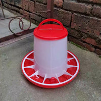 Chicken Feeder and Waterer Set for Poultry Chicks Ducks Geese