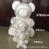 DIY Foam Bear, Rabbit, Dog, Unicorn Models for Rose Flower Crafts