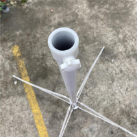 Outdoor Folding Cross Base for Sun Umbrella, Windproof and Rainproof