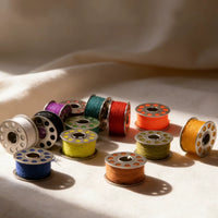 Household Mini Sewing Machine Original Dedicated Colored Bobbin Thread Core 505A Universal Metal Iron Bobbin Spool