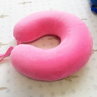 RoyalSunso Latex U-Shaped Neck Pillow for Office Naps and Travel