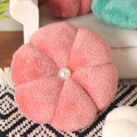 Dollhouse Miniature Pumpkin Pillow for BJD Sofa Decor