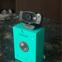 1080P Fixed-Focus HD USB Webcam with Microphone for PC