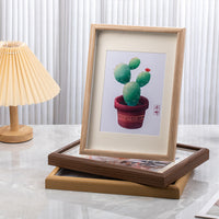 Hollow Shadow Box Picture Frame for Wall or Tabletop Display, Living Room Office Decor