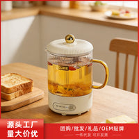 High Borosilicate Glass Health Pot Mini Small Single-Person Teapot Office Kettle Tea Maker