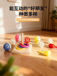 Parrot Chew Toys for Birds, Stress Relief and Training, Cage Decoration for Budgies, Peonies, and Cockatiels