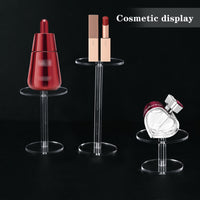Acrylic Round Display Stand for Cosmetics, Perfumes, Jewelry, Watches, and Collectibles