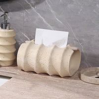 Modern Luxury Resin Tissue Box for Living Room Decor