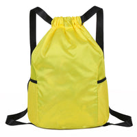 Drawstring Backpack Large Capacity Waterproof Sports Gym Bag for Basketball Soccer Training