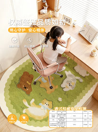 Kids' Study Room Chair Mat Soundproof Carpet for Desk and Swivel Chairs