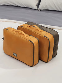 Travel Compression Packing Cubes Double-Layer Luggage Organizer for Clothes Underwear