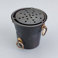 Copper Portable BBQ Grill for Camping and Outdoor Use