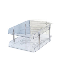 Desktop Organizer Shelf for Office and Study, Multi-layer File and Book Storage Rack