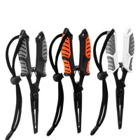 New Outdoor Multifunctional Fishing Pliers, Blackened Straight Nose, Split Ring, Fish Controller, Stainless Steel Lure Pliers, Portable Fishing Tool