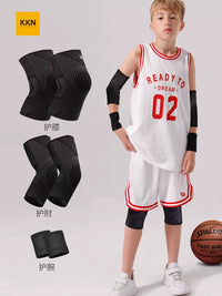 KKN Kids' Spartan Knee, Elbow, and Wrist Pads for Sports