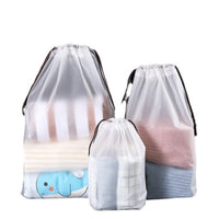 Waterproof Drawstring Travel Storage Bags for Underwear, Shoes, and Clothing