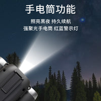 2025 New Portable Dual-Clip Waist Fan for Outdoor Work, Camping, Fishing, and Hiking