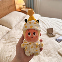 Starman Welcome to Moon Surface Series Doll Clothes Honey Plush Pendant Doll Pajama Set