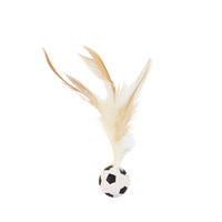 Interactive Feather Cat Toy Ball for Play and Exercise