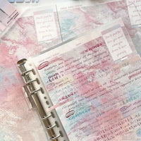 Gradient Mist B5 Notepad, Thickened Student Journal and Memo Book