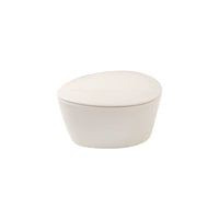 Ceramic Steaming Bowl Set with Lid for Rice Cooker, Fan-shaped or Round, for Meat, Vegetables, and Baby Food
