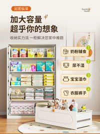 Metal Storage Cabinet with Drawers for Bedroom Living Room, Multi-layer Steel Chest of Drawers
