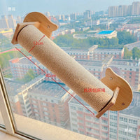 Glass Suction Pet Window Shelf for Cats and Parrots