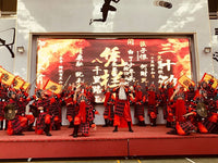 Kids Chinese Hanfu Soldier Costume for Stage Performance
