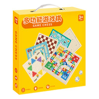 Kids' 2-in-1 Board Game Set - Educational Strategy Games for Children