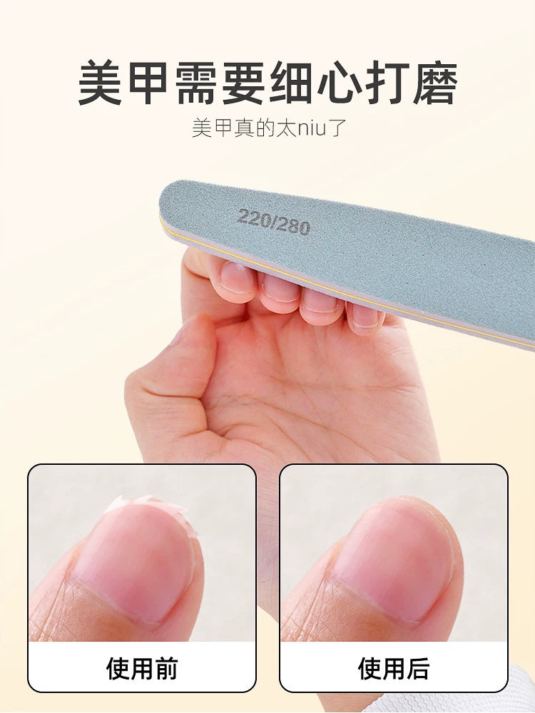 Professional Nail File and Buffer Set for Manicure and Pedicure