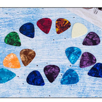 Guitar Picks Universal ABS Celluloid Picks 0.46 0.71 0.96 Thickness Guitar Beginner Picks