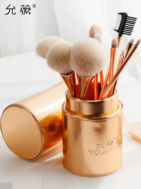 Large Soft Bristle Blush Powder Brush Set for Flawless Makeup Application