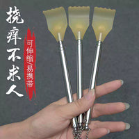 Extendable Back Scratcher with Resin or Stainless Steel Head, Multi-functional Itch Relief Tool